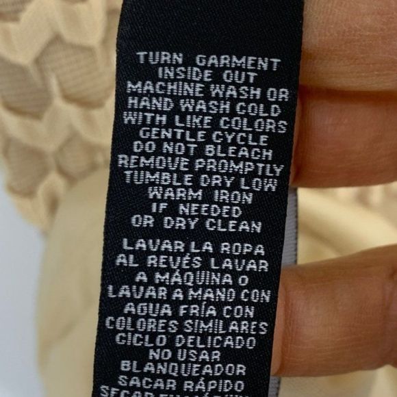 Sharagano Plus Size 24W Cafe Textured Zig Zag Belted Dress EUC $118 2458 Crochet - Picture 10 of 14